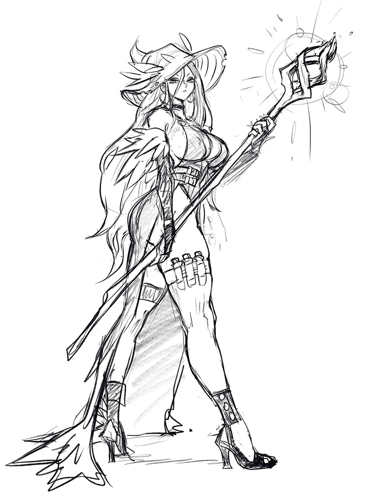 Character sketch sample